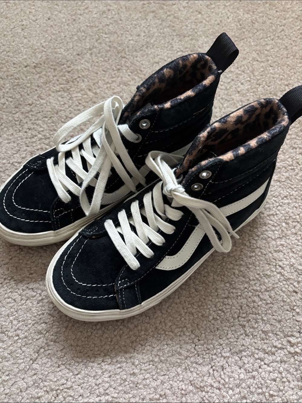 Vans Ultra Cush waterproof Black High-Top Sneakers size 6
